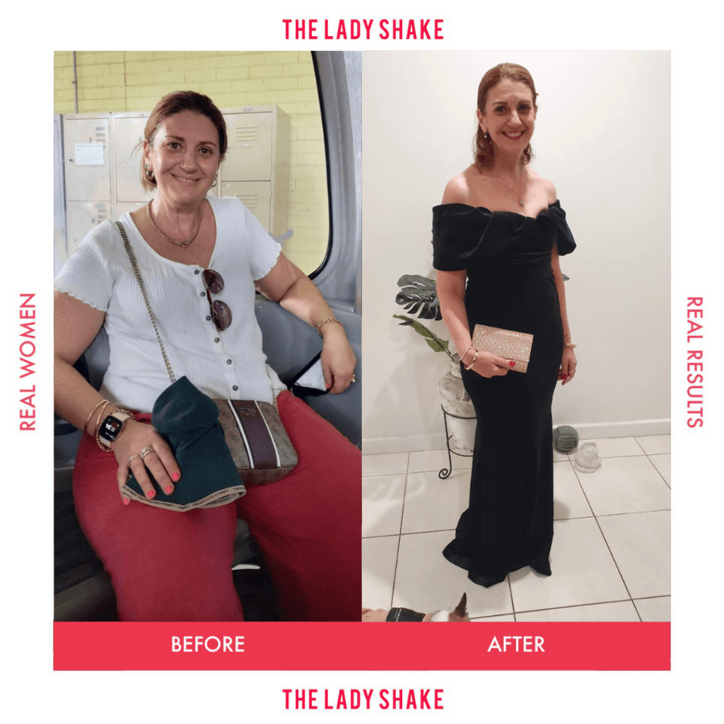 Tam lost 12kgs on The Lady Shake!