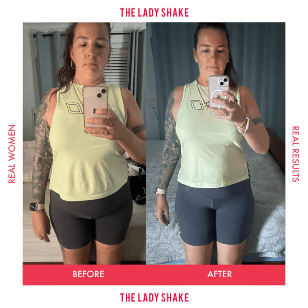 Tam lost 12kgs on The Lady Shake!