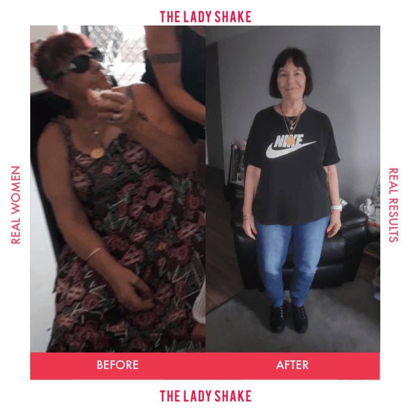 Tam lost 12kgs on The Lady Shake!