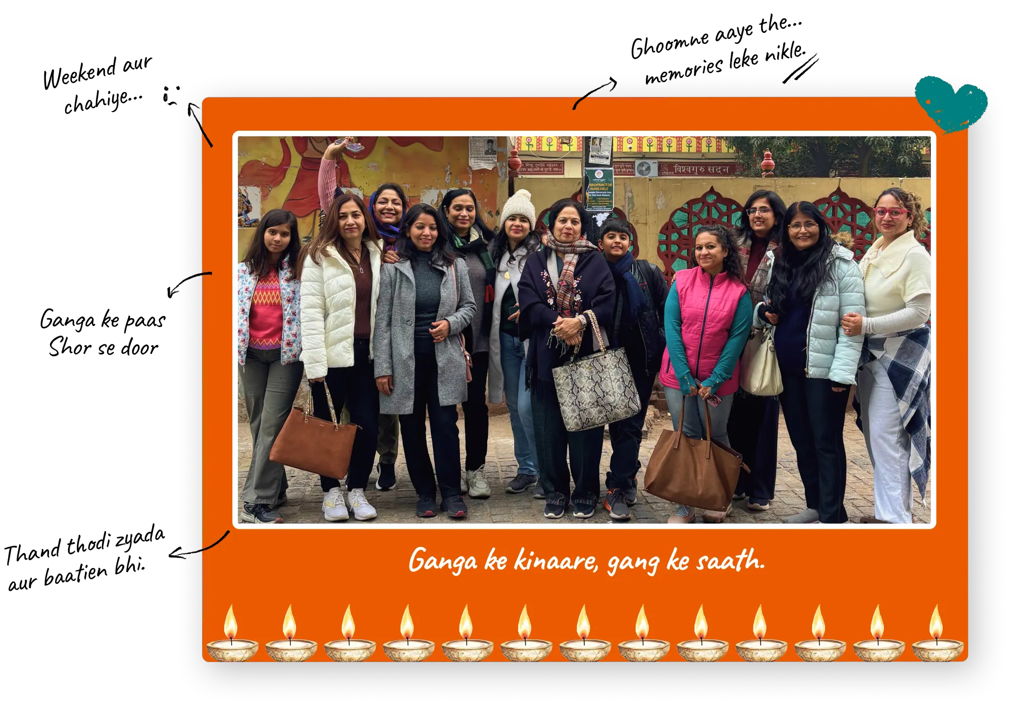 Rishikesh trip album cover