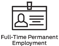 full-time permanent employment