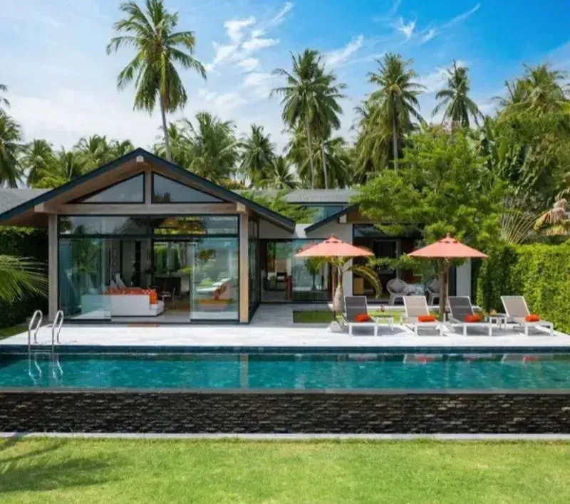 Beachfront Villa at Bang Kao