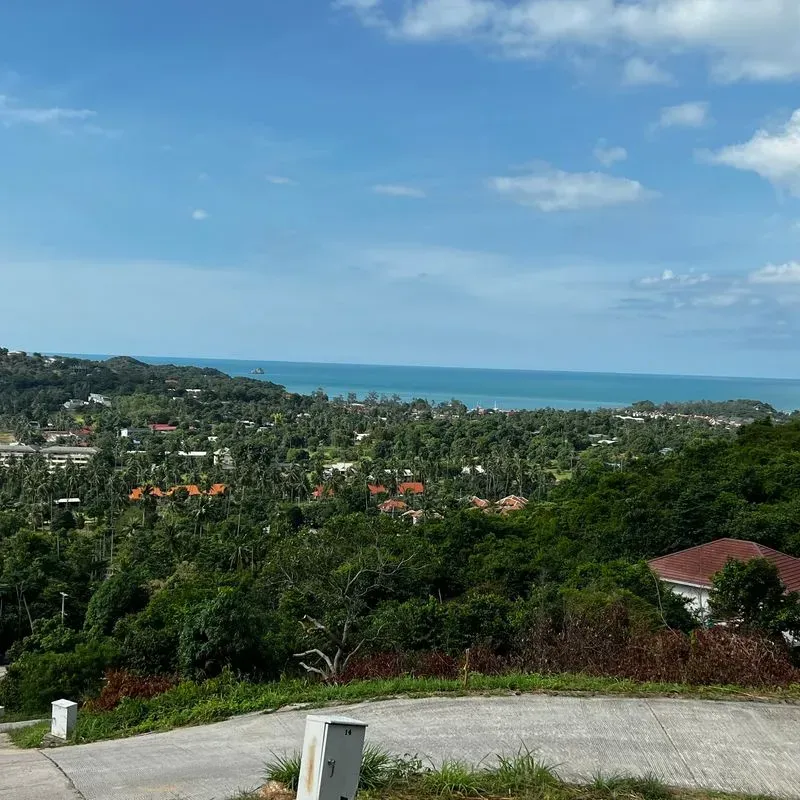 Sea View Land in Choeng Mon at "The View"