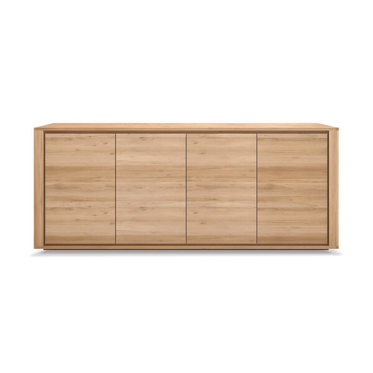 Oak Shadow Sideboard - 4 Doors