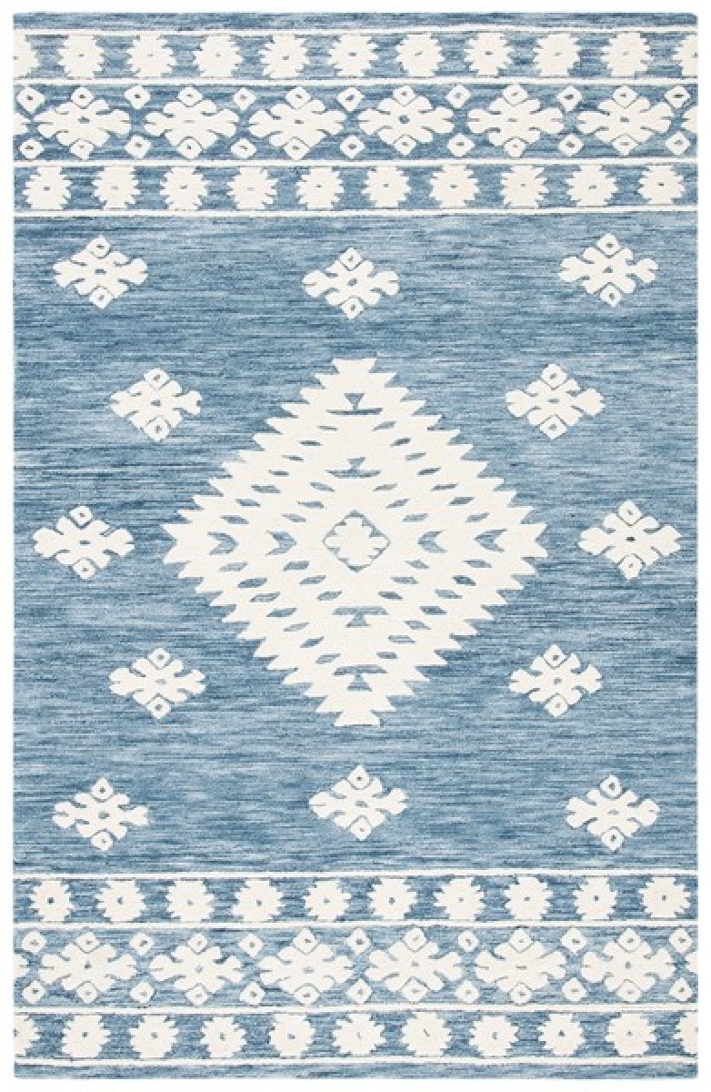 Aspen Rug - APN550N Navy / Ivory