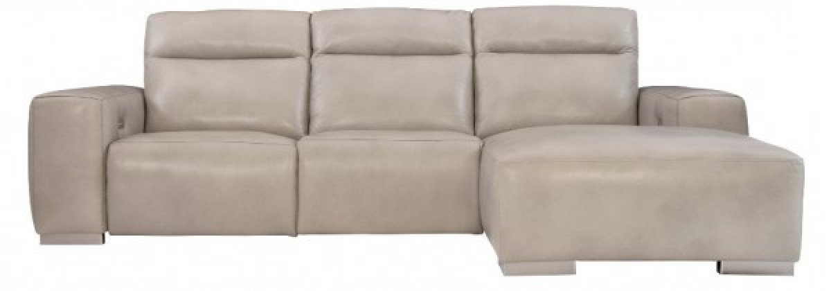 Elba Power Motion Sectional: Left Arm Loveseat &  Right Arm Chaise