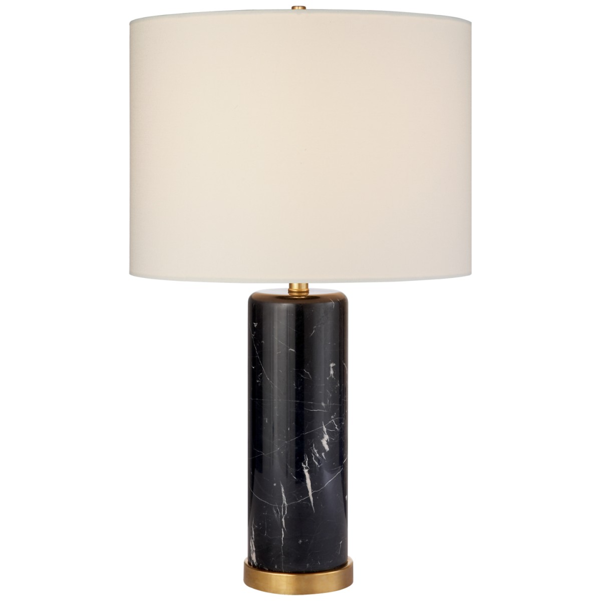 Cliff Table Lamp with Linen Shade