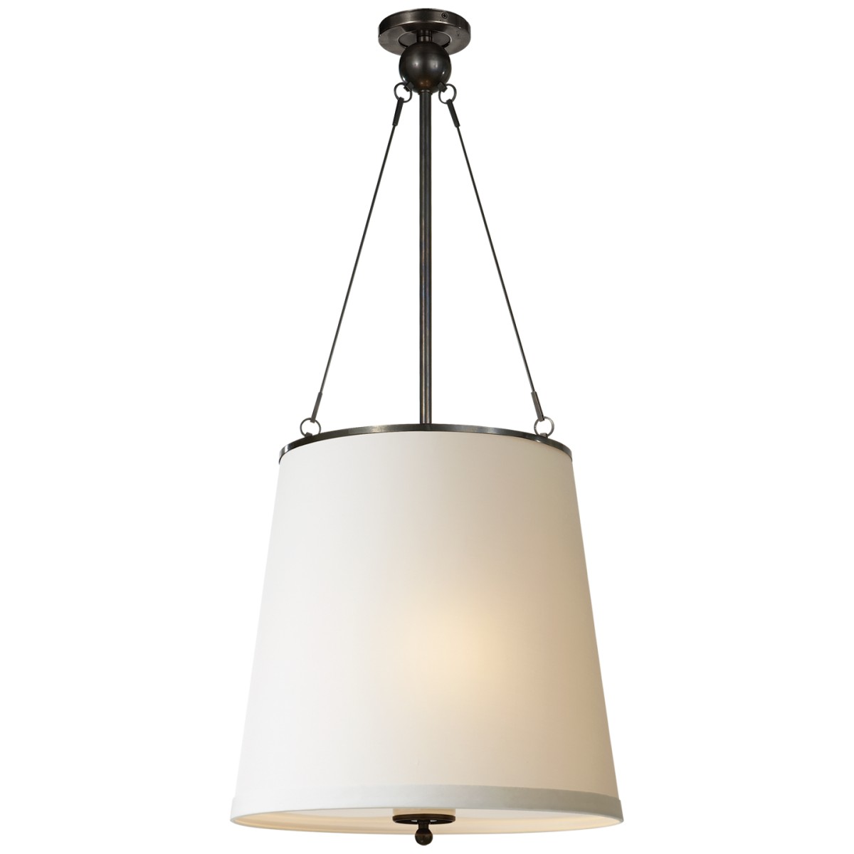 Westport Hanging Shade with Silk Shade Visual Comfort CHANINTR