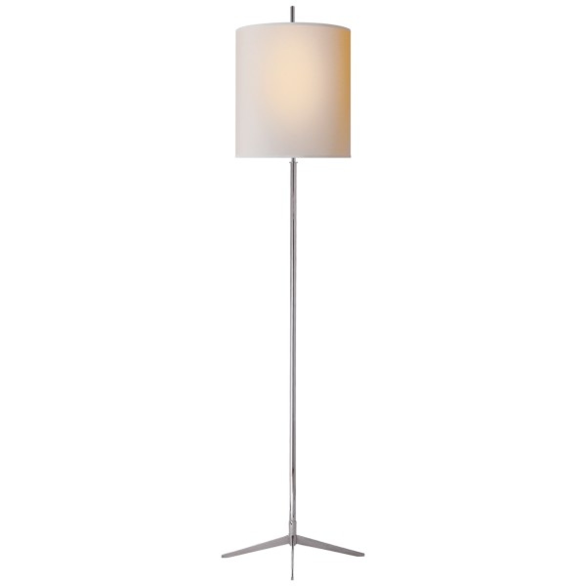 Caron Floor Lamp with Linen Shade