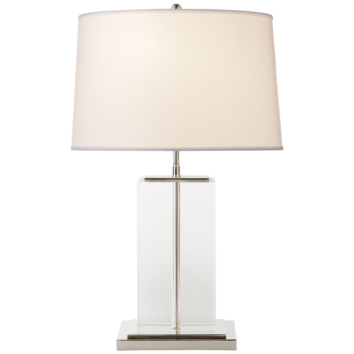 Block Large Table Lamp with Cotton Shade