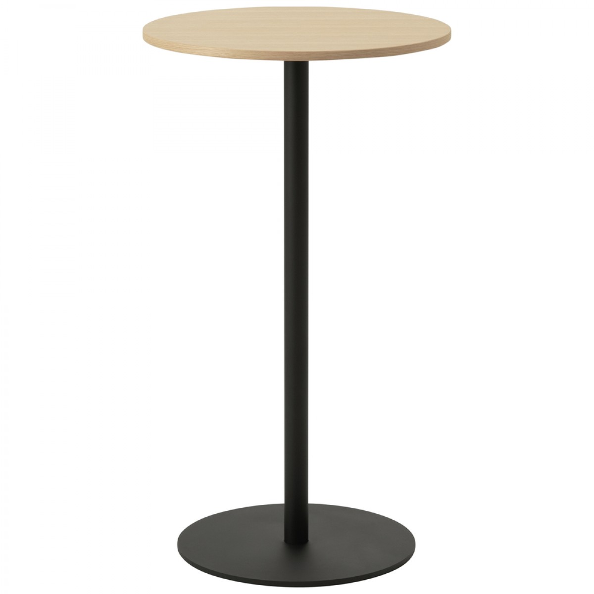 T&O Round Bar Table 63 (Veneered Top)