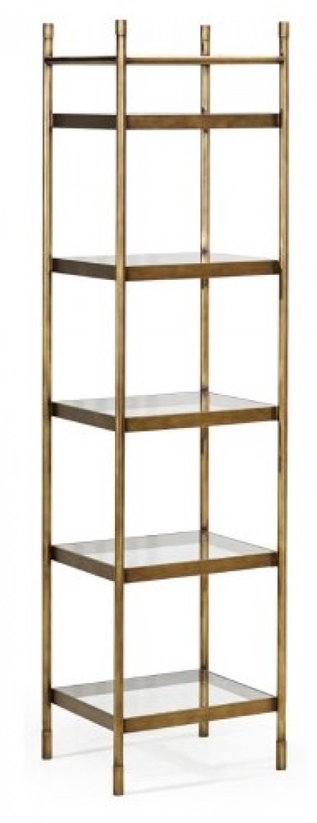 Berkley Gilded Column Etagere