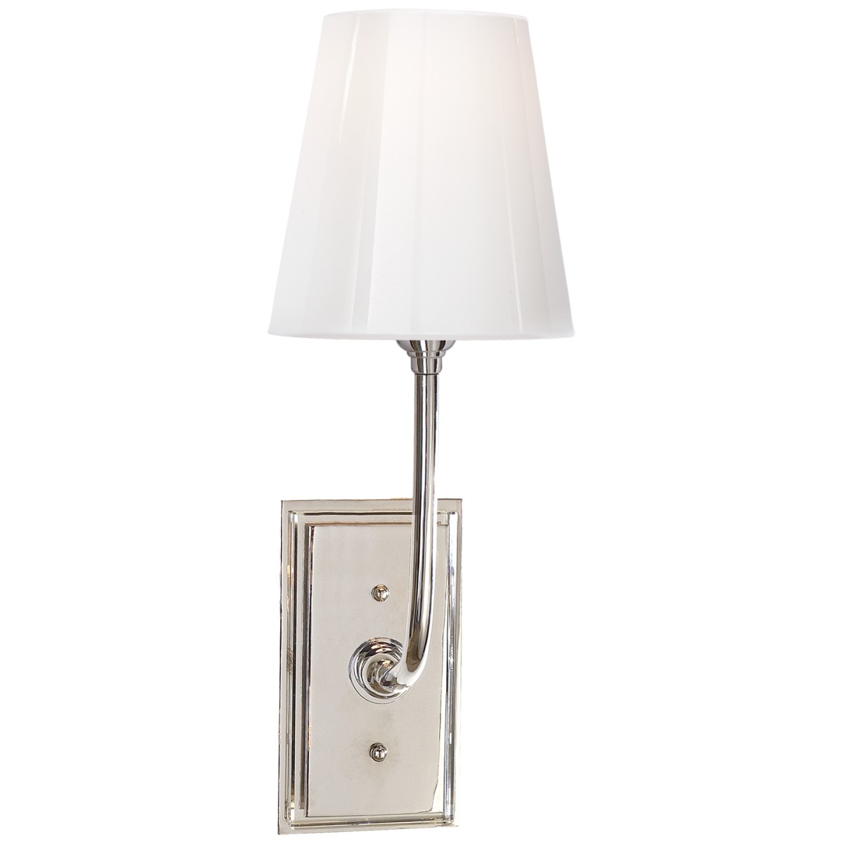 Hulton Sconce with Crystal Backplate