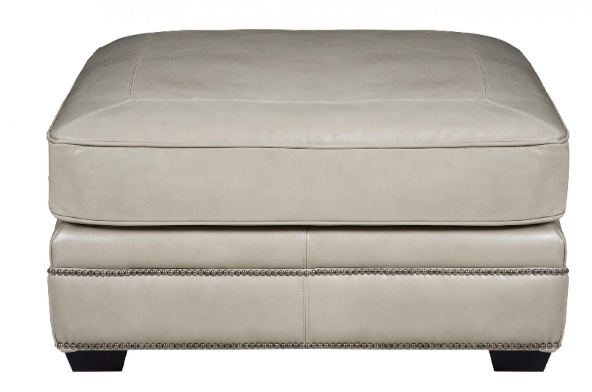 Grandview Leather Cocktail Ottoman