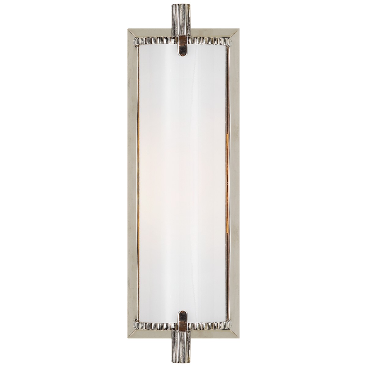 Calliope Short Bath Light with White Glass