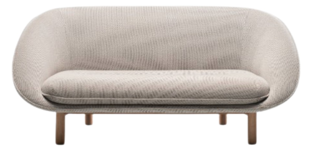 Portobello Sofa - Wooden Legs, with Fixed Cover