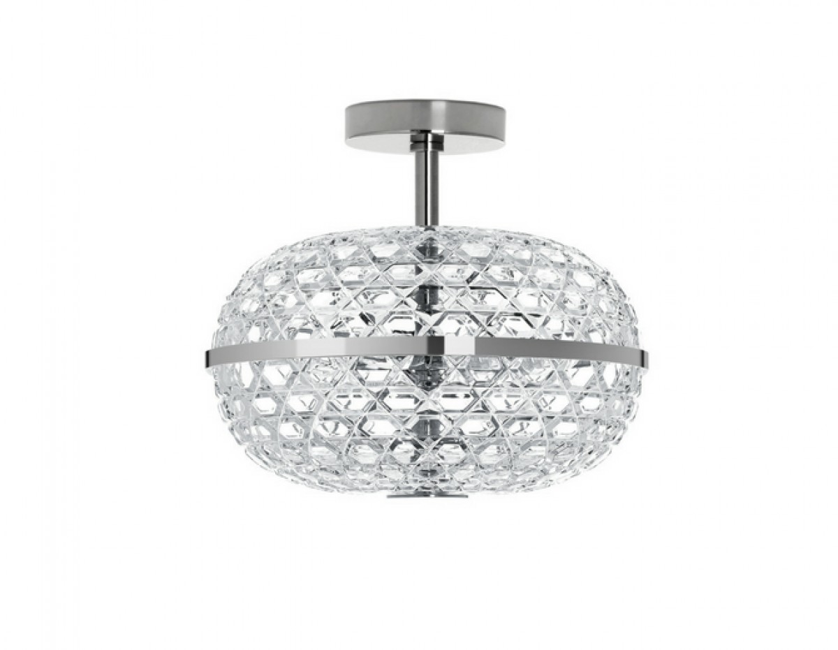 Royal Double Ceiling Light - Chrome-plated