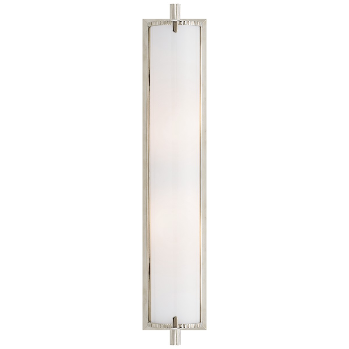 Calliope Tall Bath Light with White Glass | Highlight image