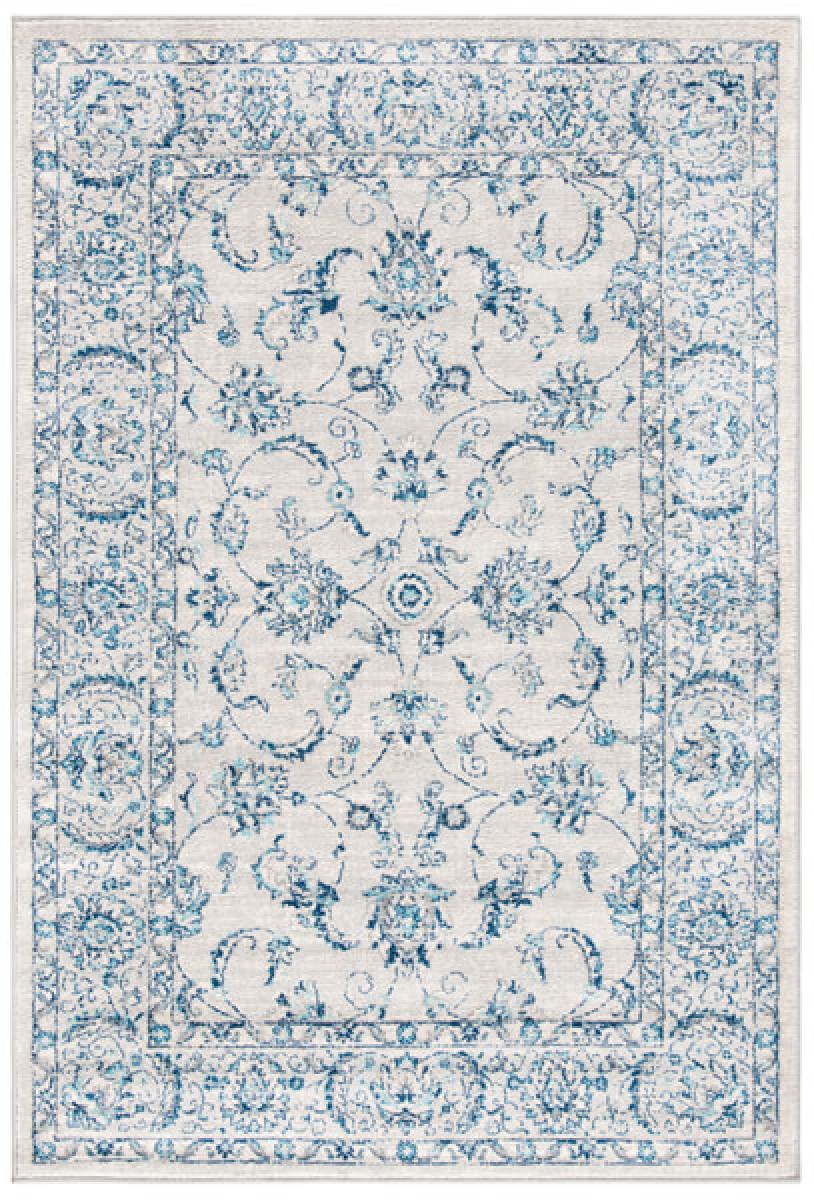 Brentwood Rug - BNT854G Light Grey / Blue