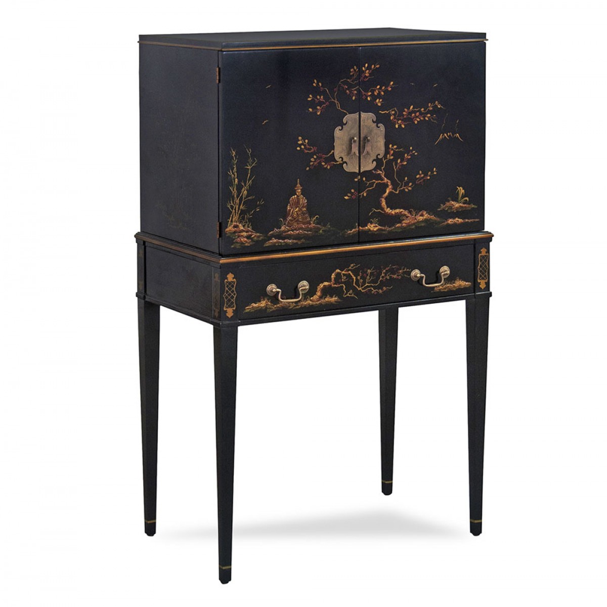 Chinoiserie Silver Cabinet | Highlight image