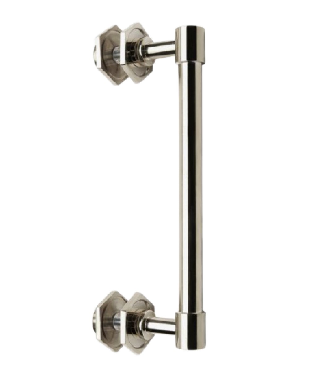 Henry 8" Single-Sided Shower Door Pull | Highlight image