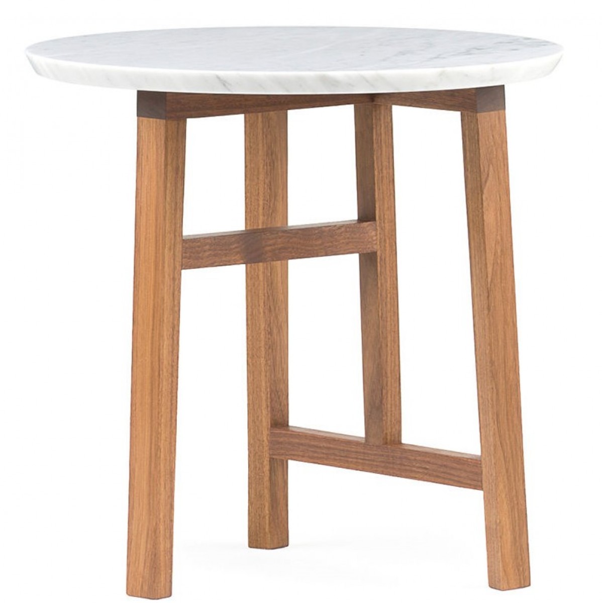 Trio Side Table with Marble Top