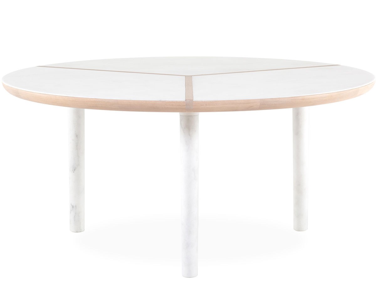 Marlon Round Table - Marble Top / Marble Legs