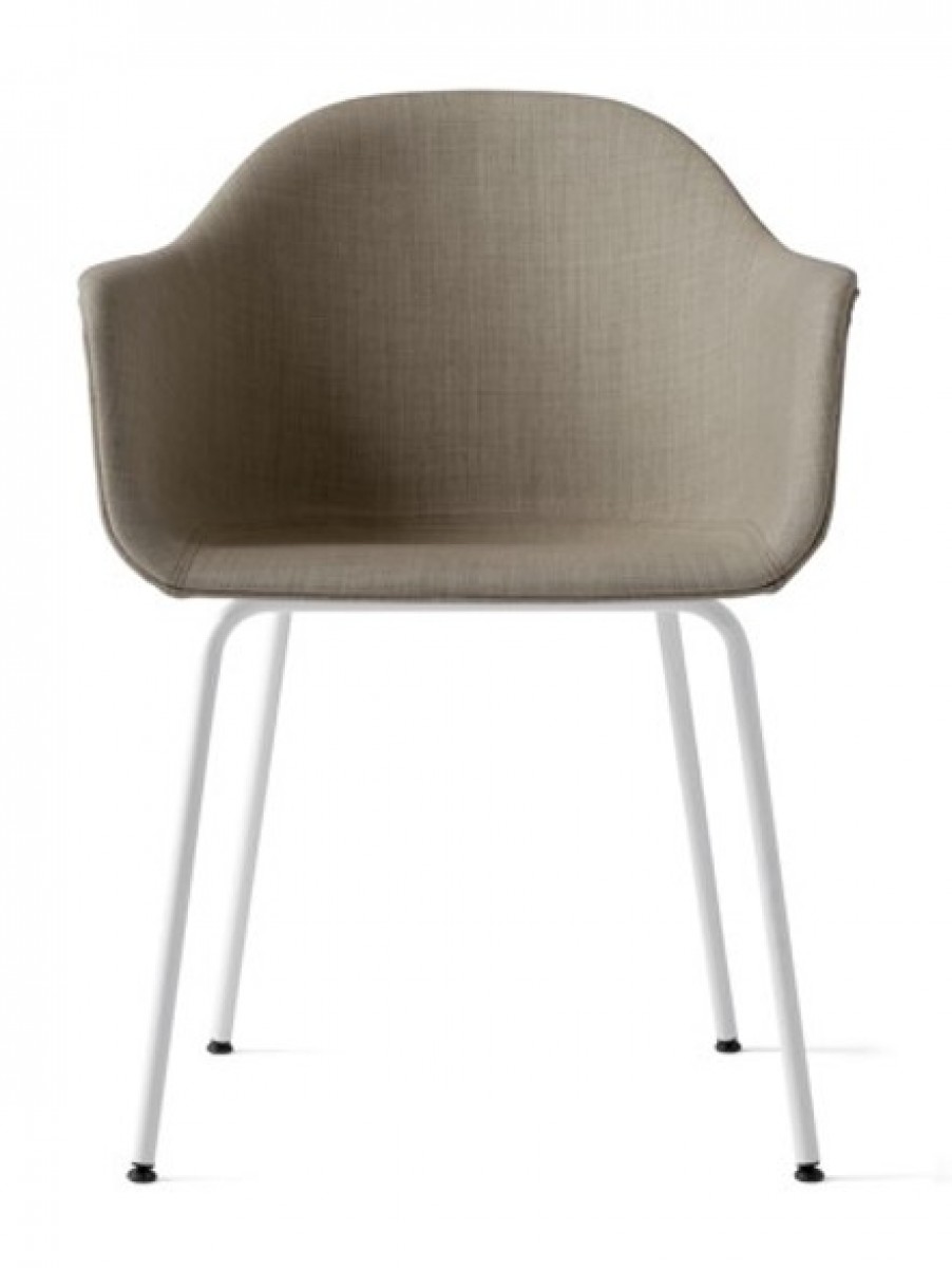 Harbour Dining Chair, Steel Base, Upholstered
