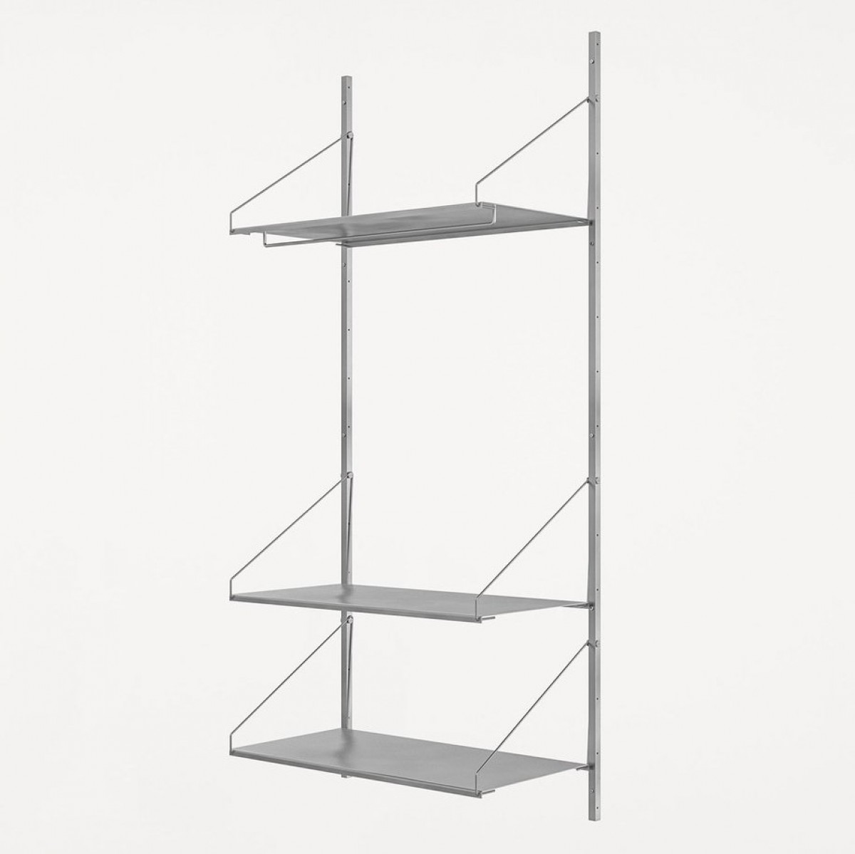 Shelf Library Stainless Steel H1852 - Hanger Section