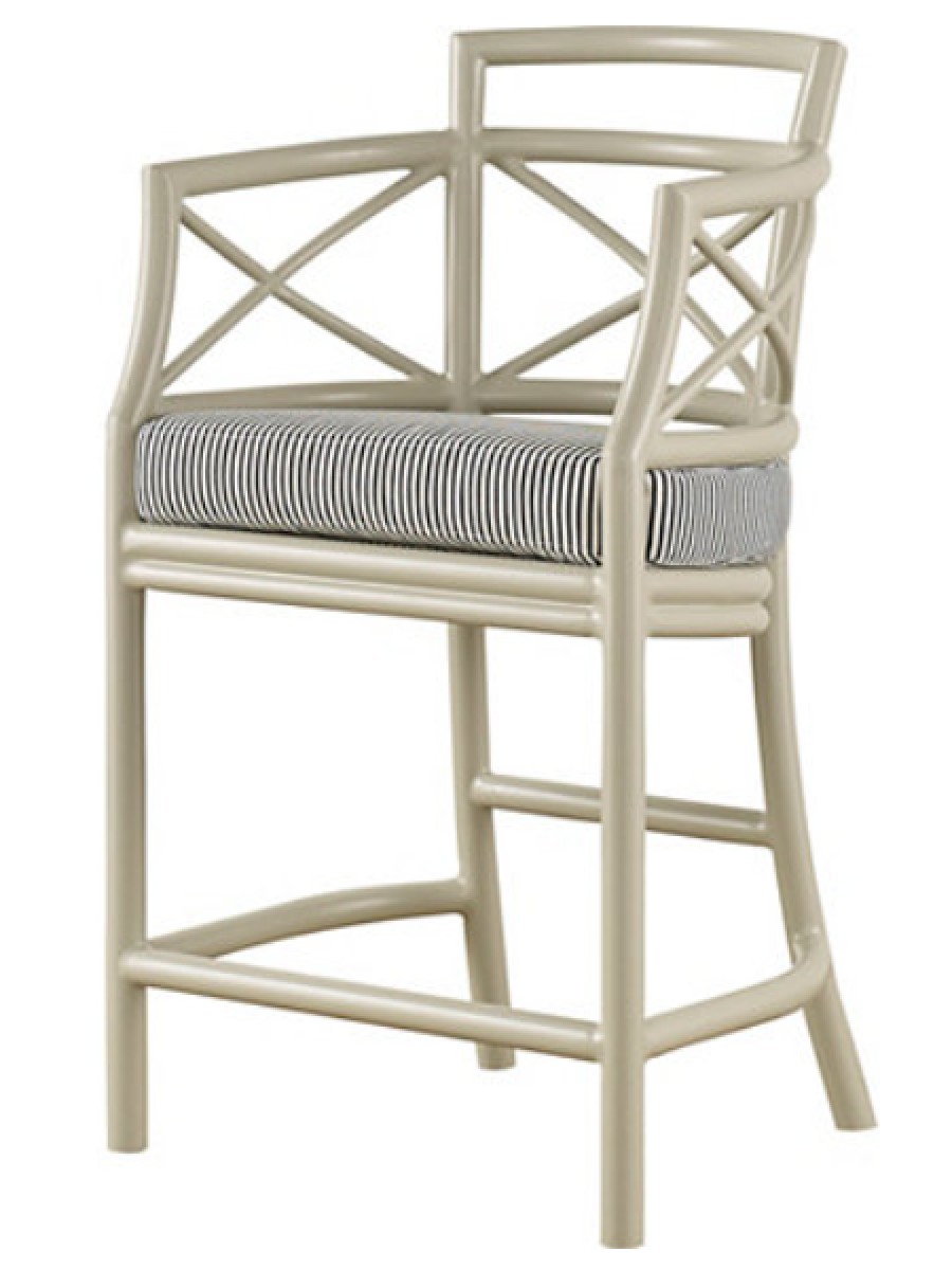 Gondola Outdoor Arm Counter Stool