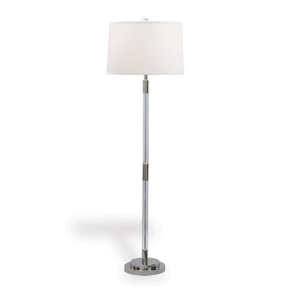 Maxwell Nickel Floor Lamp