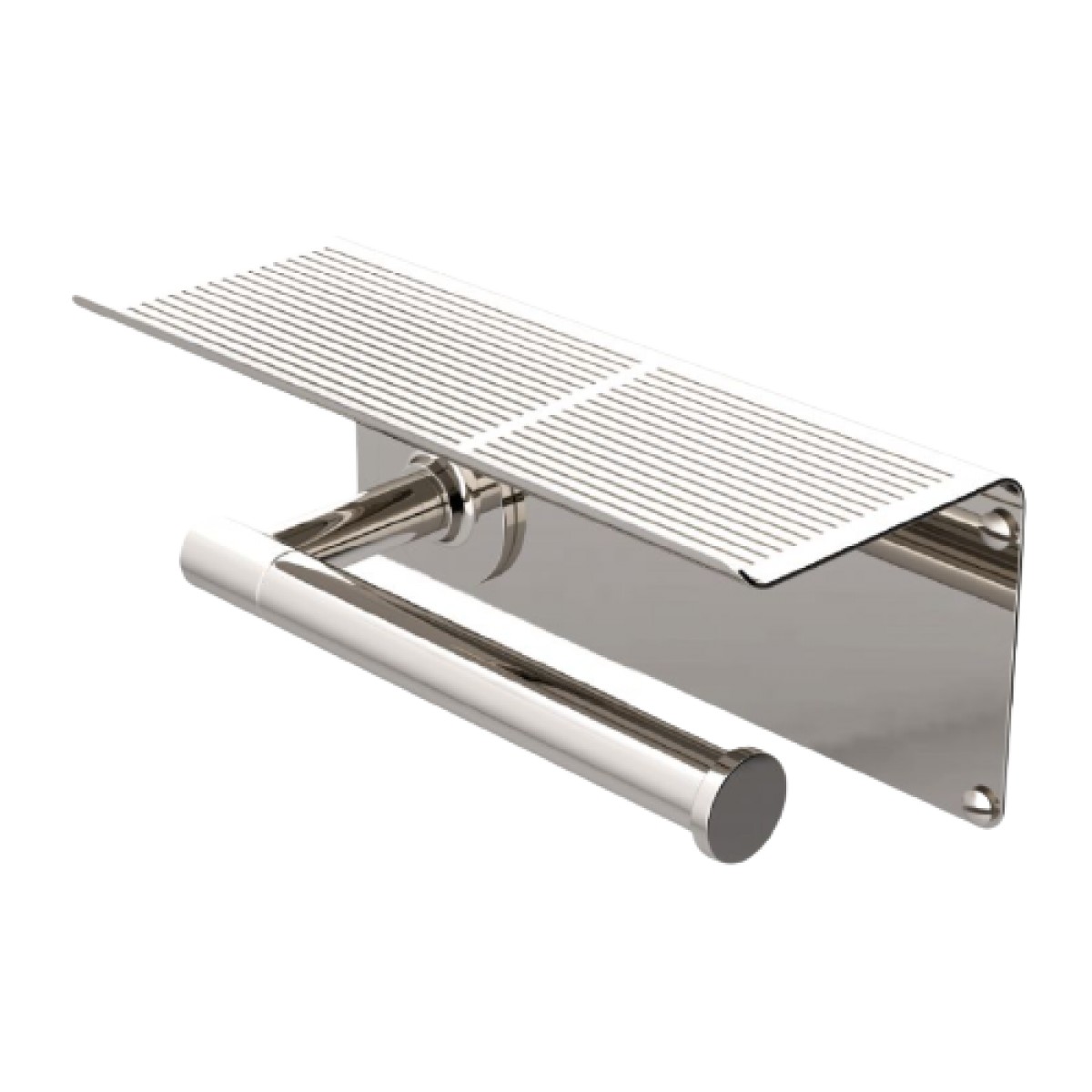 Bond One Arm Paper Holder with Shelf | Highlight image