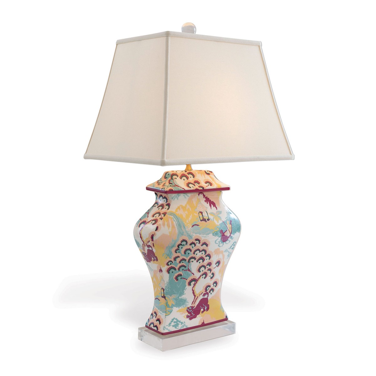 Canton Coral Lamp