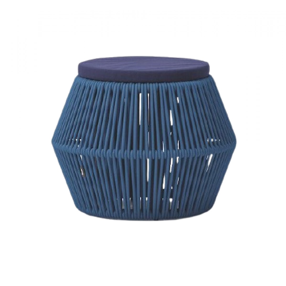 Objects High Pouf with Seat Cushion