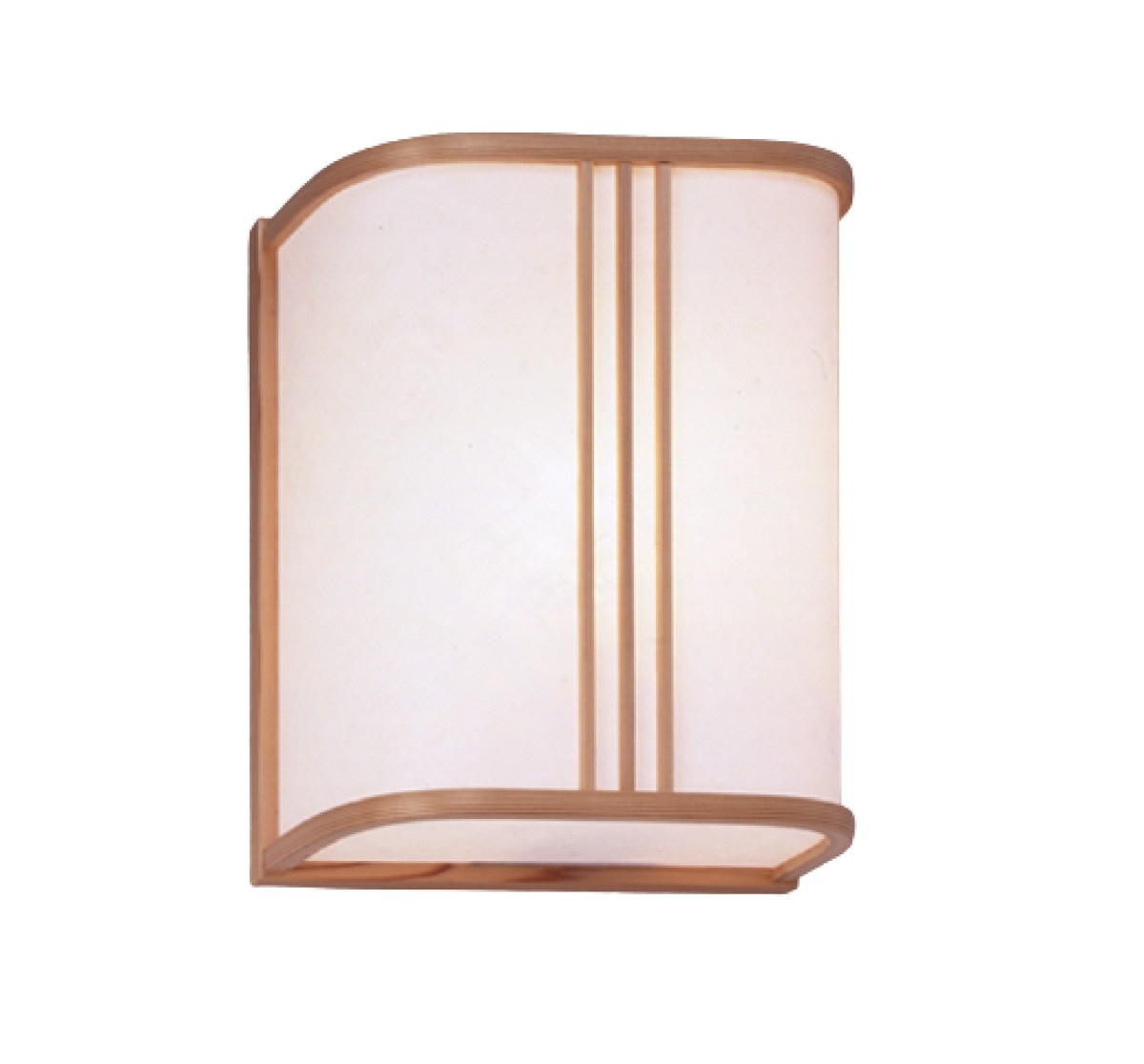 Kamaboko Type with Vertical Bars Wall Lamp