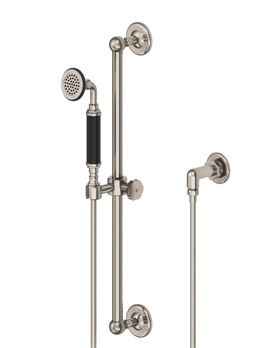 Regulator Handshower on Bar with Two-Tone Handle