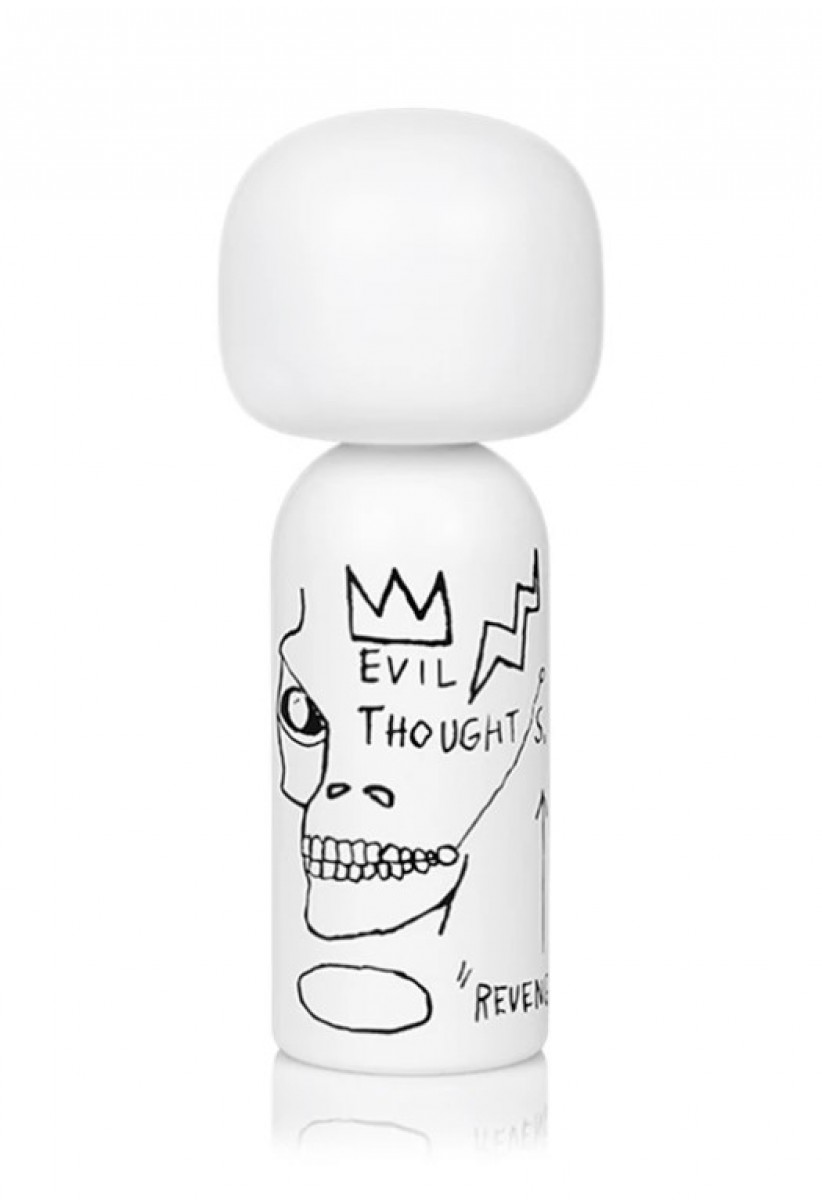 Sketch.inc Jean-Michel Basquiat, Evil Thoughts White