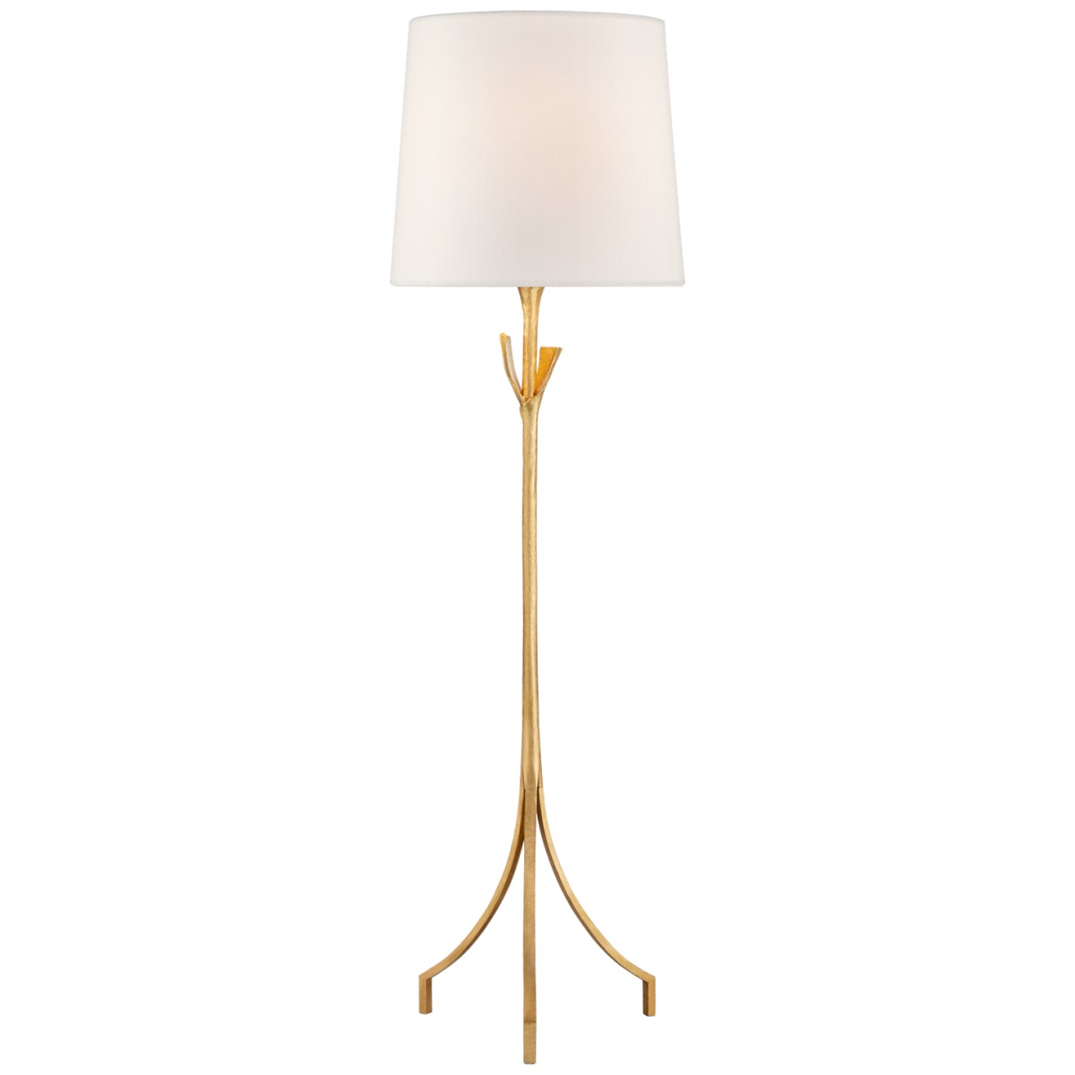 Fliana Floor Lamp with Linen Shade