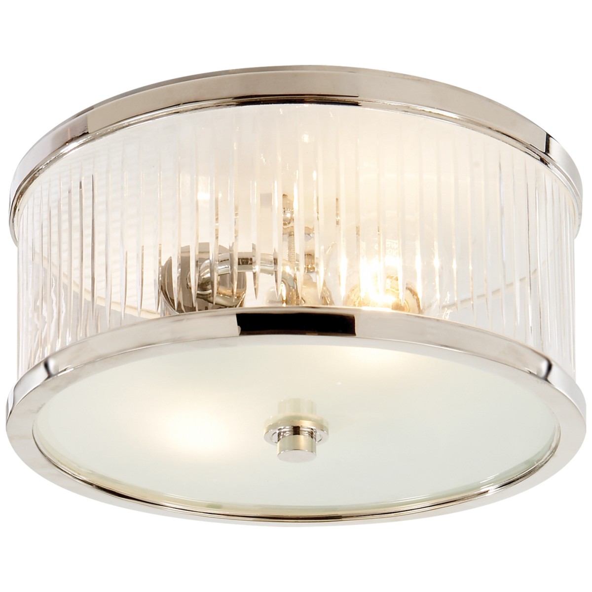 Randolph Small Flush Mount in Frosted Glass Shade