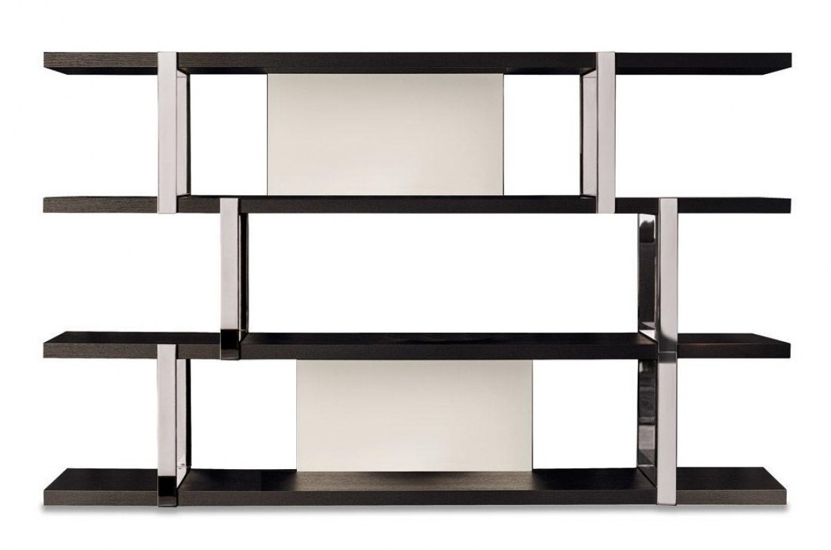 Dalton Chrome Bookcase