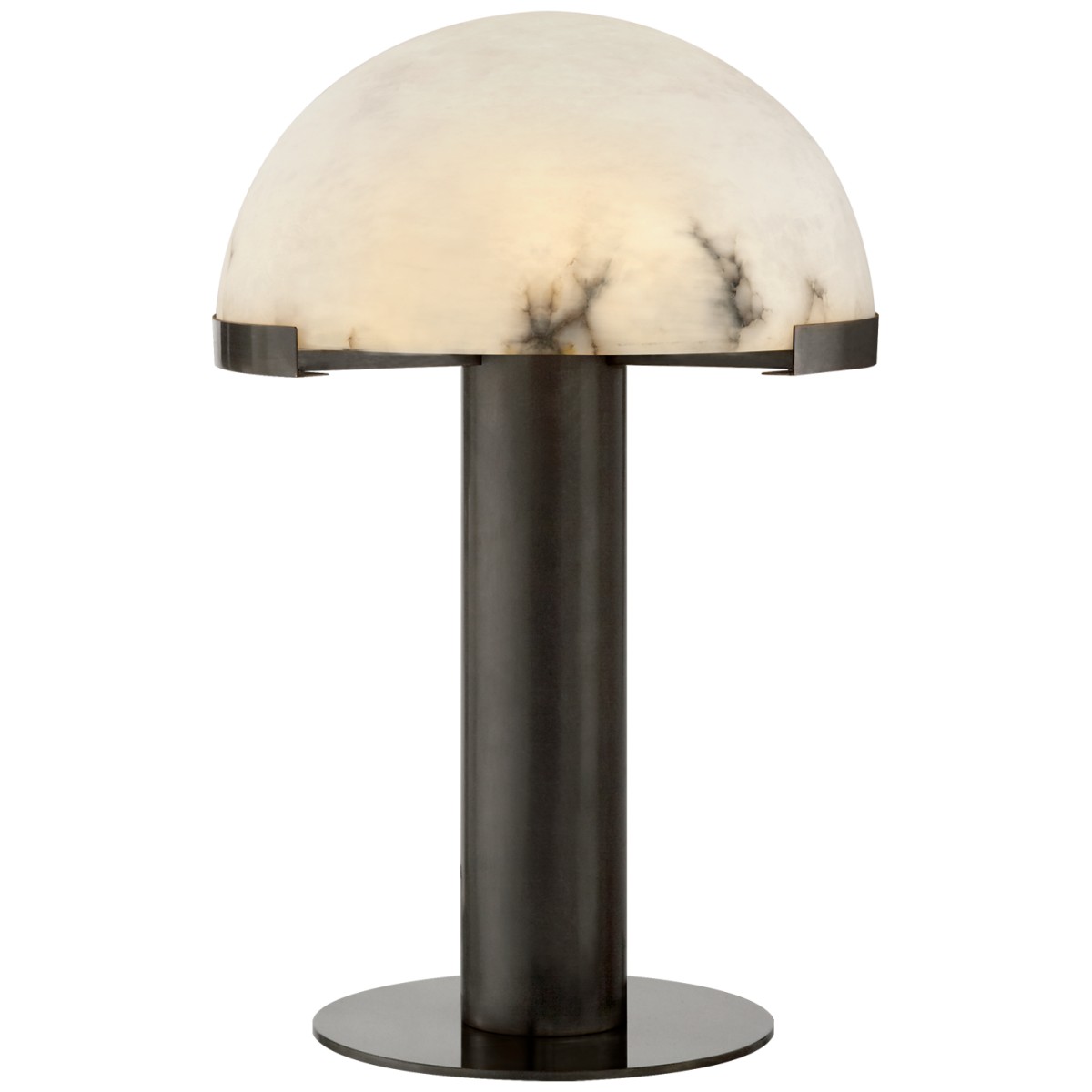 Melange Table Lamp with Alabaster