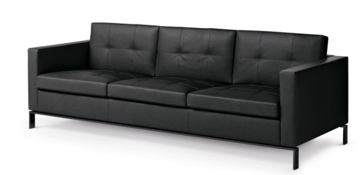 Foster 502, 3 Seater Sofa - Black Edition