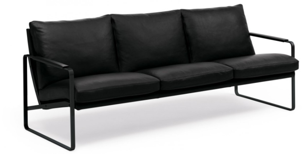 Fabricius Free-Standing Sofa - 3 Seater, Black Edition