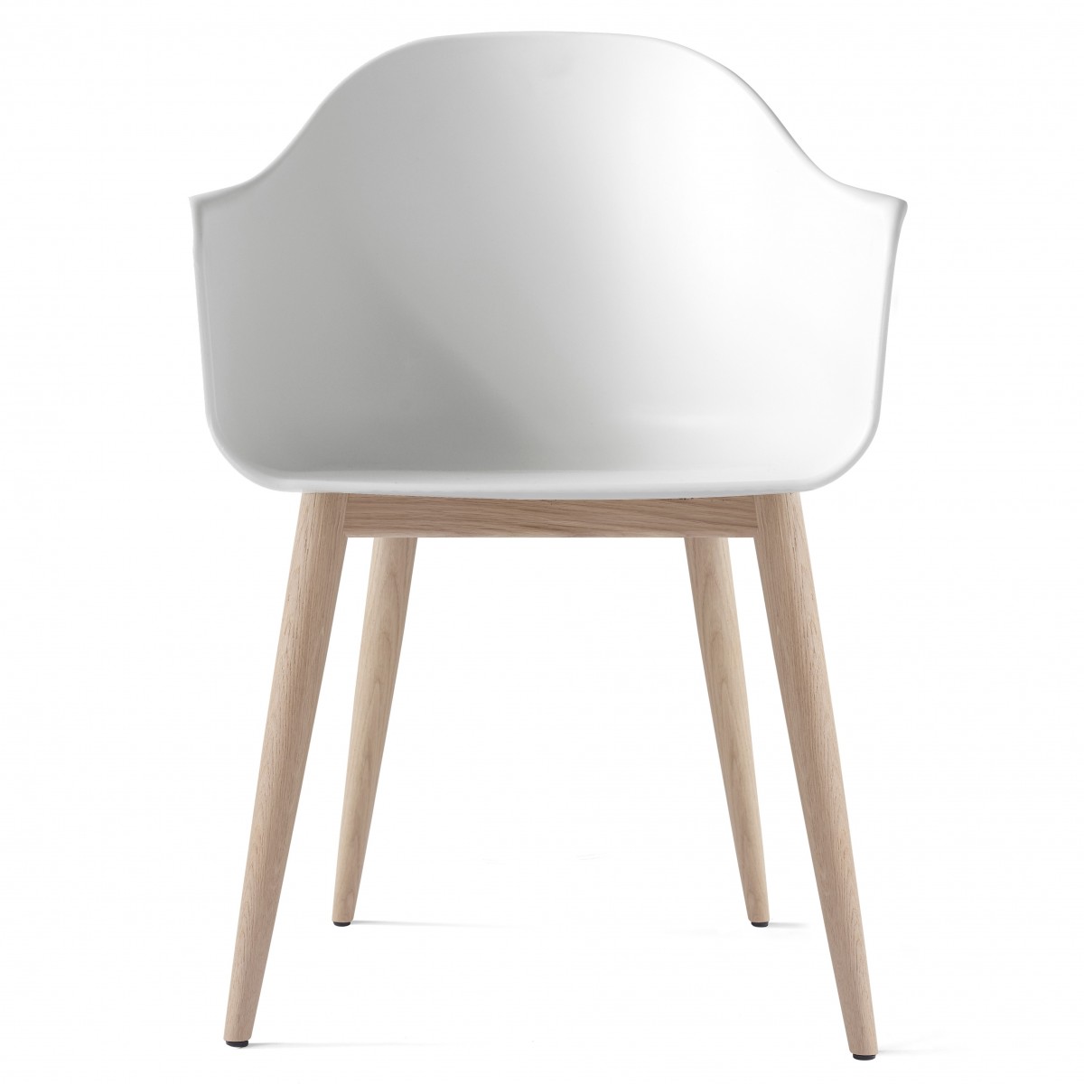 Harbour Dining Chair, Oak Base, Plastic Shell