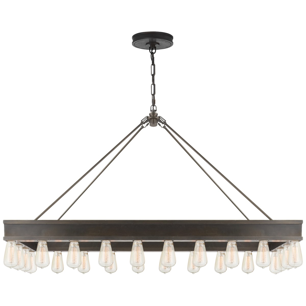 Roark Rectangular Chandelier | Highlight image