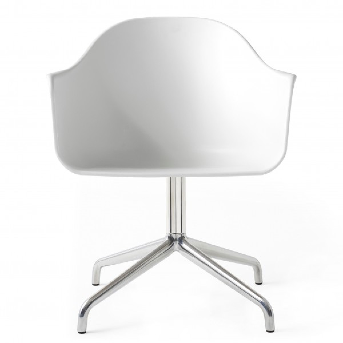 Harbour Dining Chair, Star Base, Swivel with Return, Plastic | Highlight image