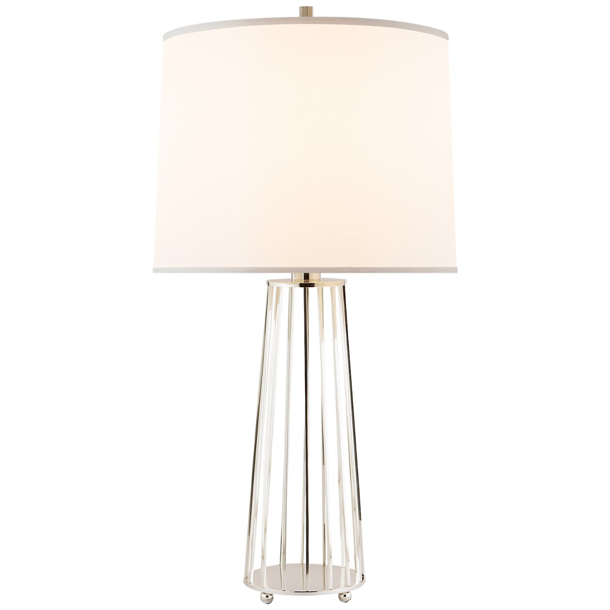belastning vindue majs Carousel Table Lamp with Silk Shade | Visual Comfort | CHANINTR