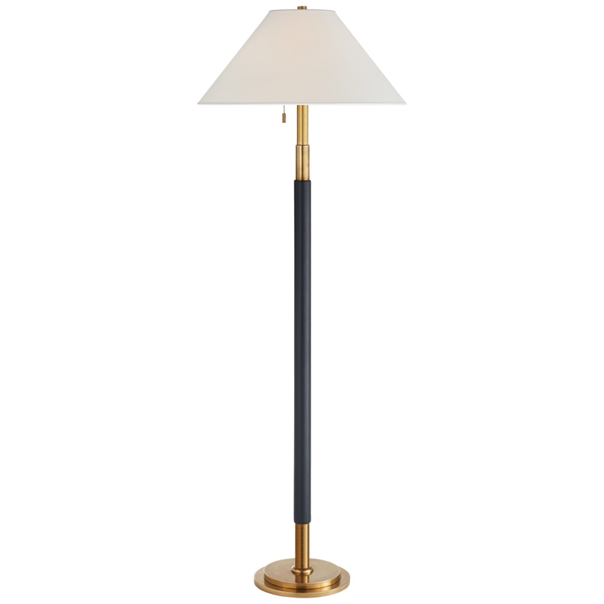 Garner Floor Lamp with Percale Shade