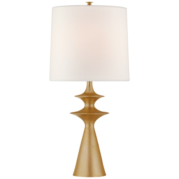 Miramar Table Lamp with Antique-Burnished Brass Shade