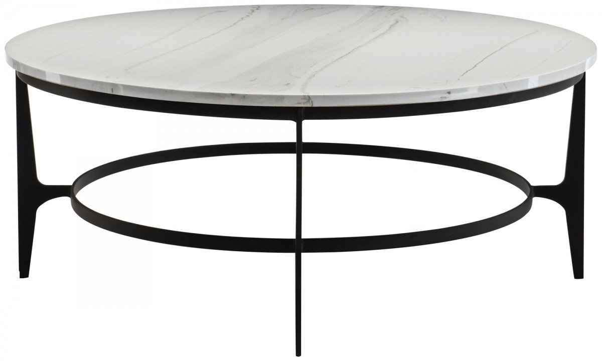 Avondale Round Metal Cocktail Table